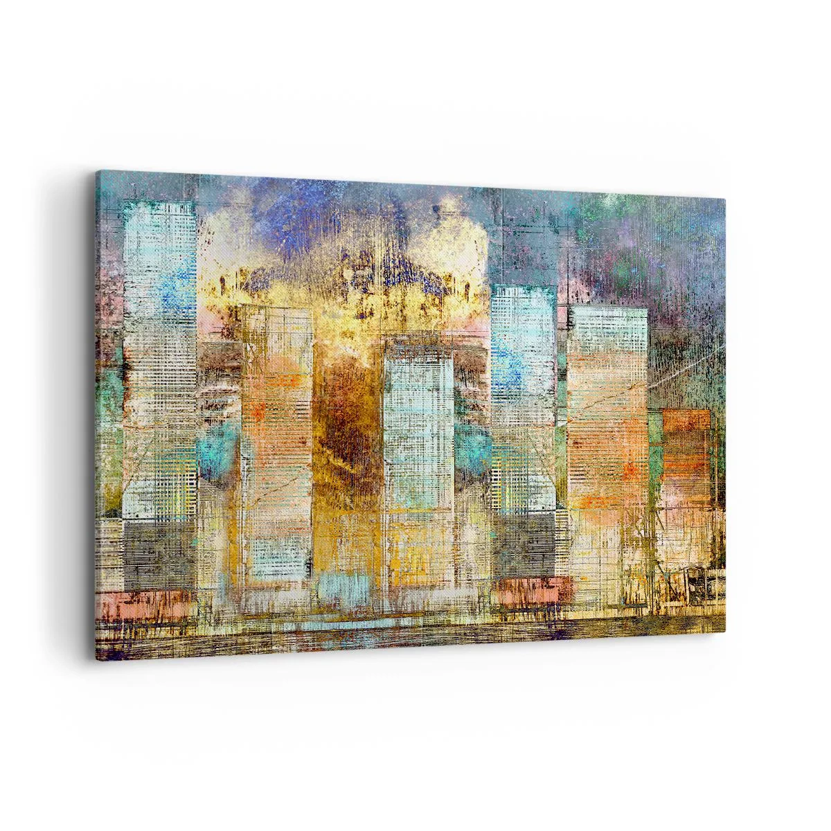 Tablou pe pânză - Metropola însorită - 100x70 cm