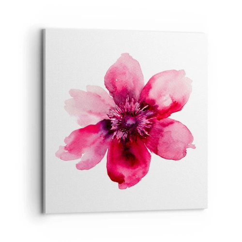 Tablou pe pânză - Sărut parfumat de carmin - 70x70 cm