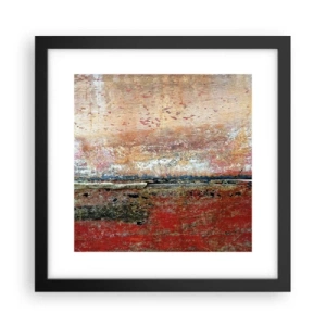 Poster în ramă neagră - Oare este marea? - 30x30 cm