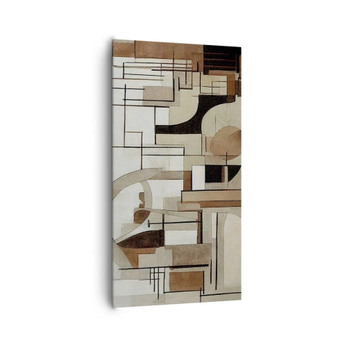 Tablou pe pânză - Peisaj urban 2.0 - 65x120 cm