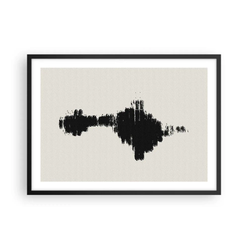 Poster în ramă neagră - Vibrațiile imaginației - 70x50 cm