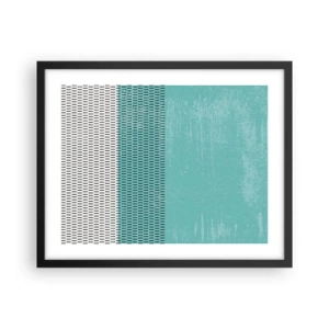Poster în ramă neagră - Compoziție echilibrată - 50x40 cm