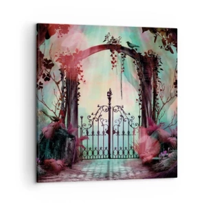 Tablou pe pânză - Grădina secretă - 60x60 cm