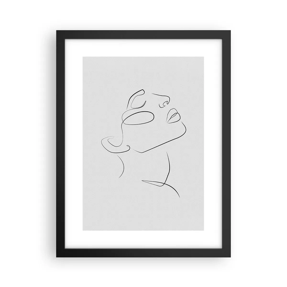 Poster în ramă neagră - Meandrele unui vis - 30x40 cm