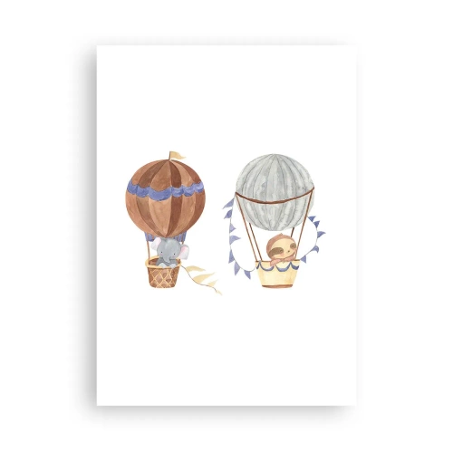 Poster - Prieteni de călătorie - 50x70 cm