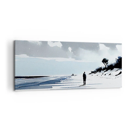 Tablou pe pânză - Singuratic - 100x40 cm