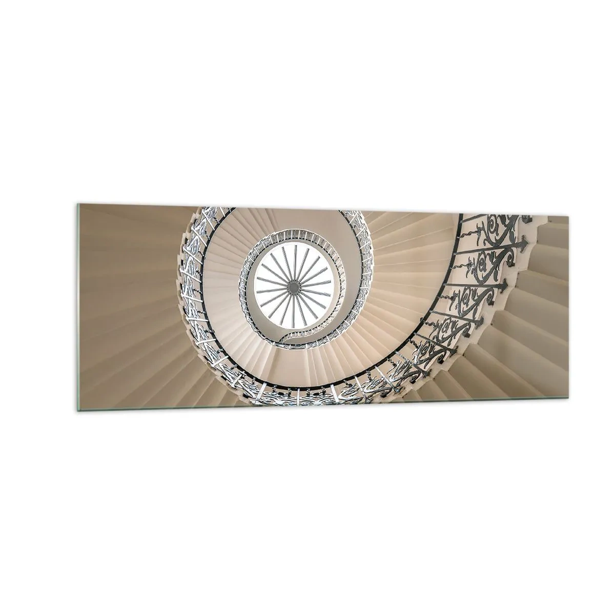 Tablou pe sticlă - În interiorul cochiliei - 140x50 cm