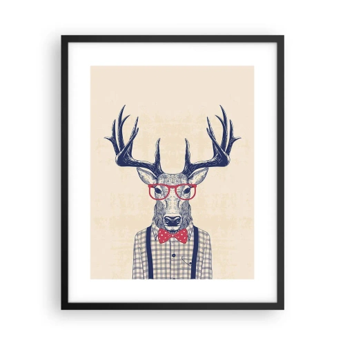 Poster în ramă neagră - O extravaganță jucăușă - 40x50 cm