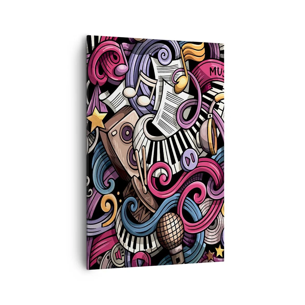 Tablou pe pânză - Melodie complicată - 80x120 cm