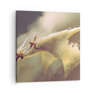 Tablou pe pânză - Salvăm lumea - 50x50 cm