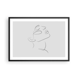 Poster în ramă neagră - Meandrele unui vis - 70x50 cm