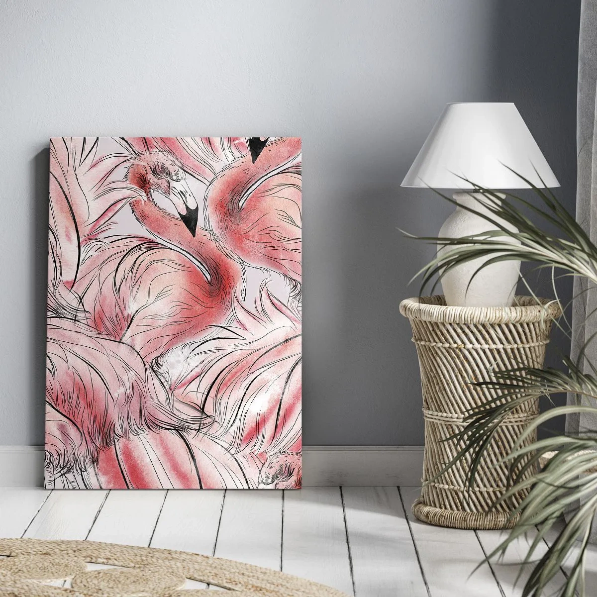 Tablou pe pânză - Corpul de balet al păsărilor - 50x70 cm