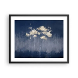 Poster în ramă neagră - Ca petalele în vânt - 50x40 cm