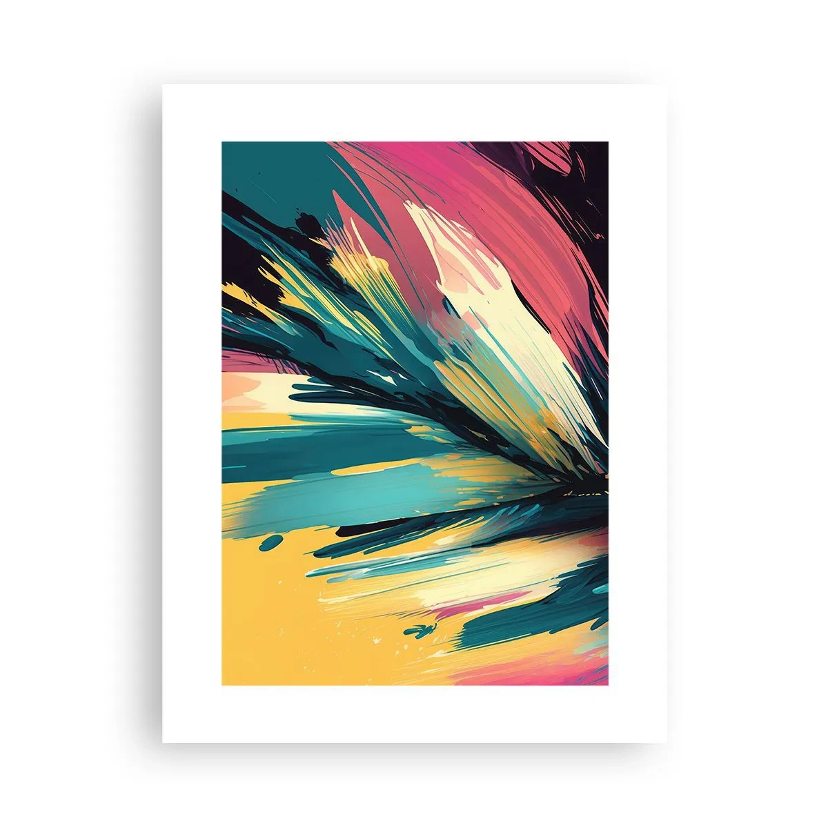 Poster - Compoziția - o explozie de bucurie - 30x40 cm