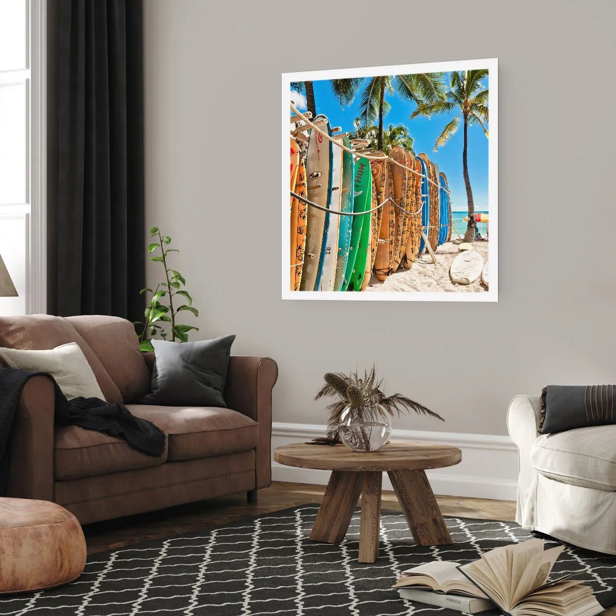 Poster - Distracție însorită - 60x60 cm