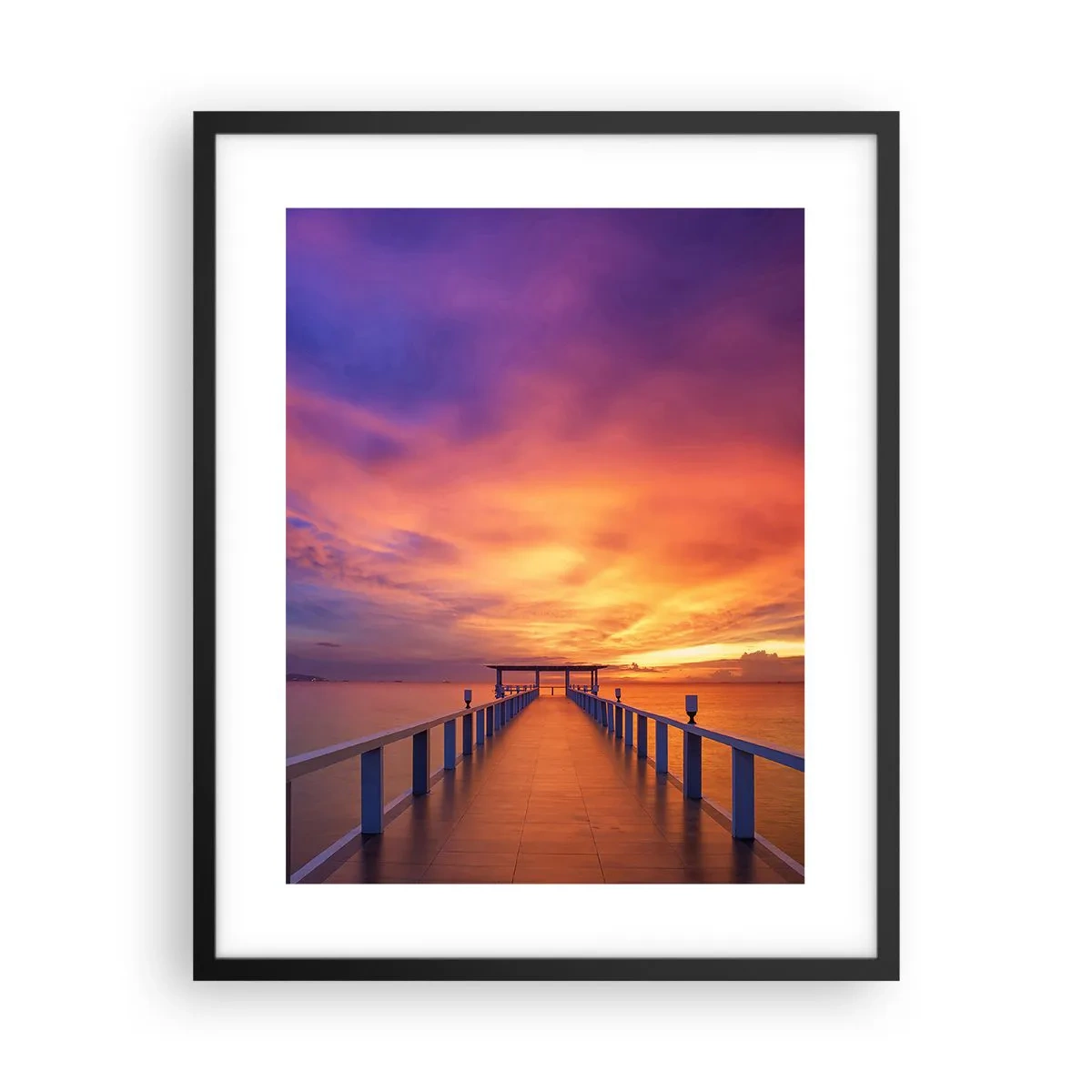 Poster în ramă neagră - Fără sfârșit - 40x50 cm