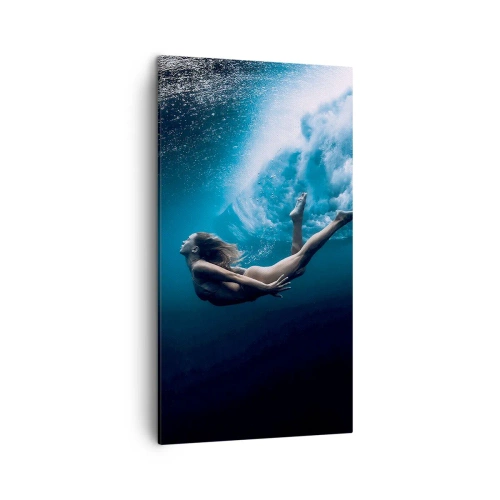 Tablou pe pânză - Sirena modernă - 45x80 cm