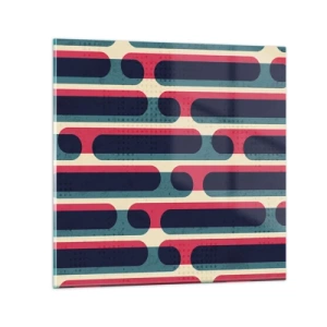 Tablou pe sticlă - Înăuntru și înainte - 40x40 cm