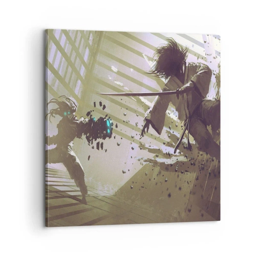 Tablou pe pânză - Și tu poți fi samurai - 60x60 cm