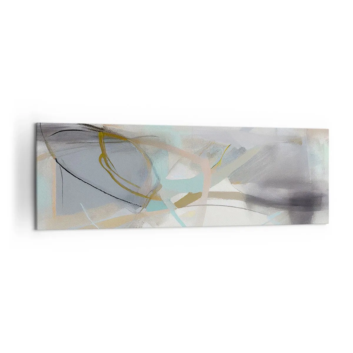 Tablou pe pânză - Abstracție cețoasă - 160x50 cm