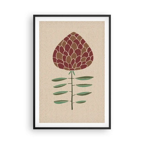 Poster în ramă neagră - Deliciu pentru veveriță - 61x91 cm