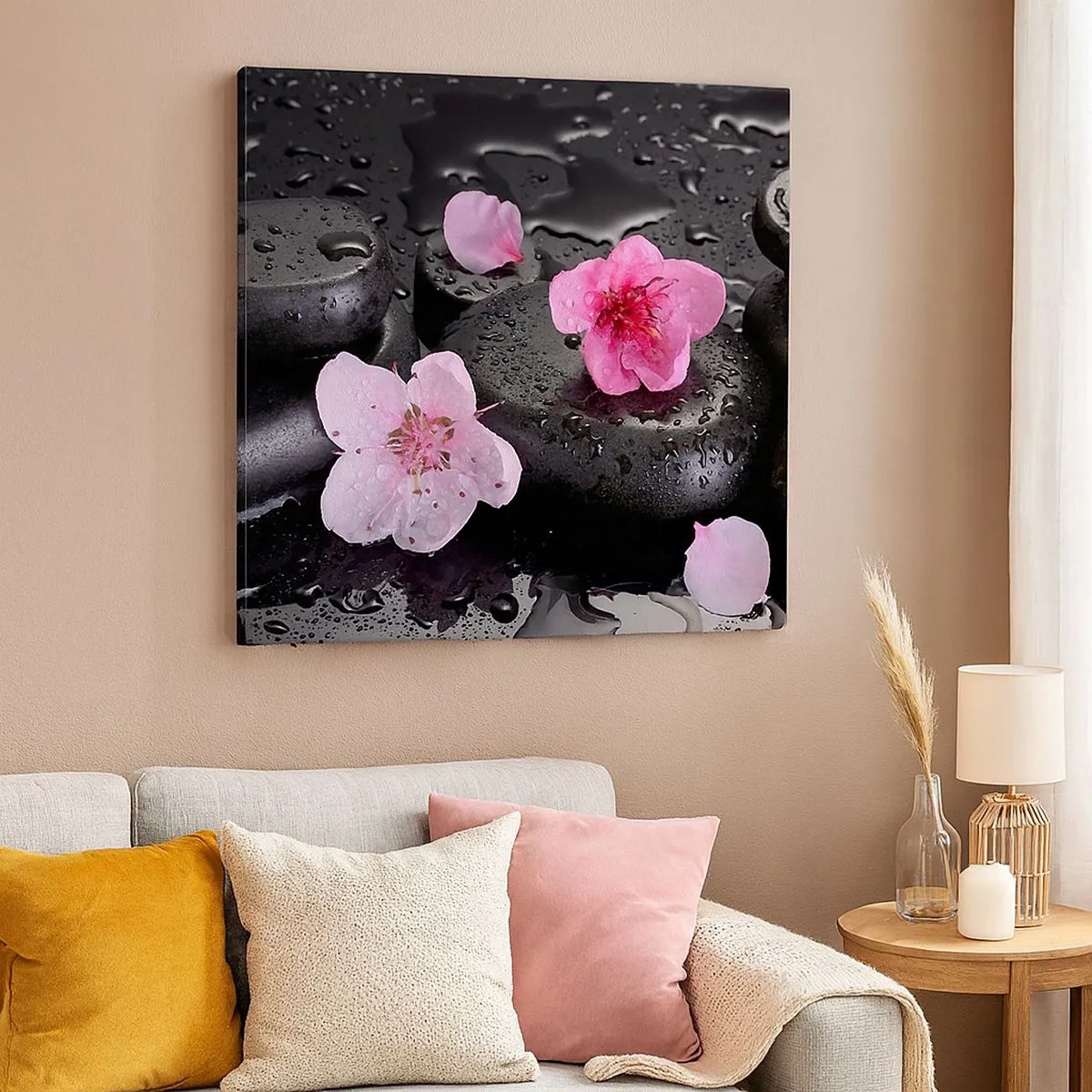 Tablou pe pânză - Piatră de pe inimă - 30x30 cm