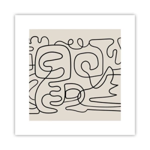 Poster - Pe traseu - 30x30 cm