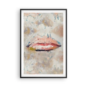 Poster în ramă neagră - Trezește simțurile - 61x91 cm