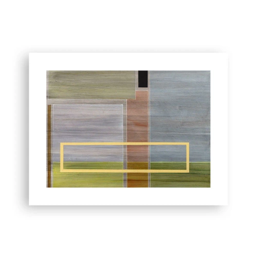 Poster - Drept și liniștit - 40x30 cm