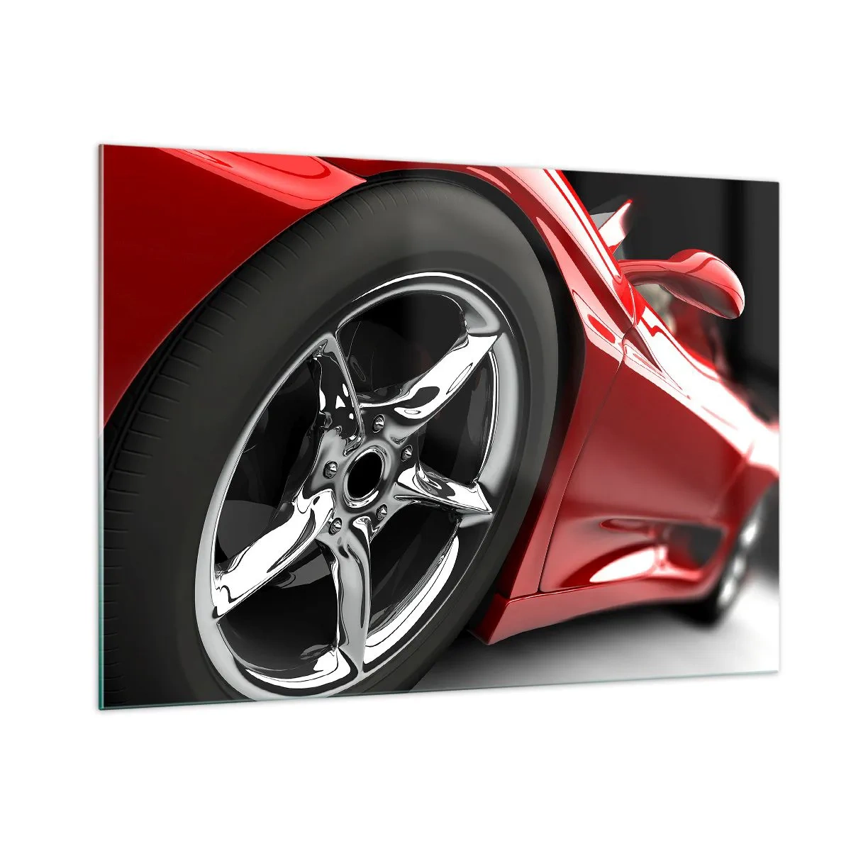 Tablou pe sticlă - Construit pentru viteză - 100x70 cm