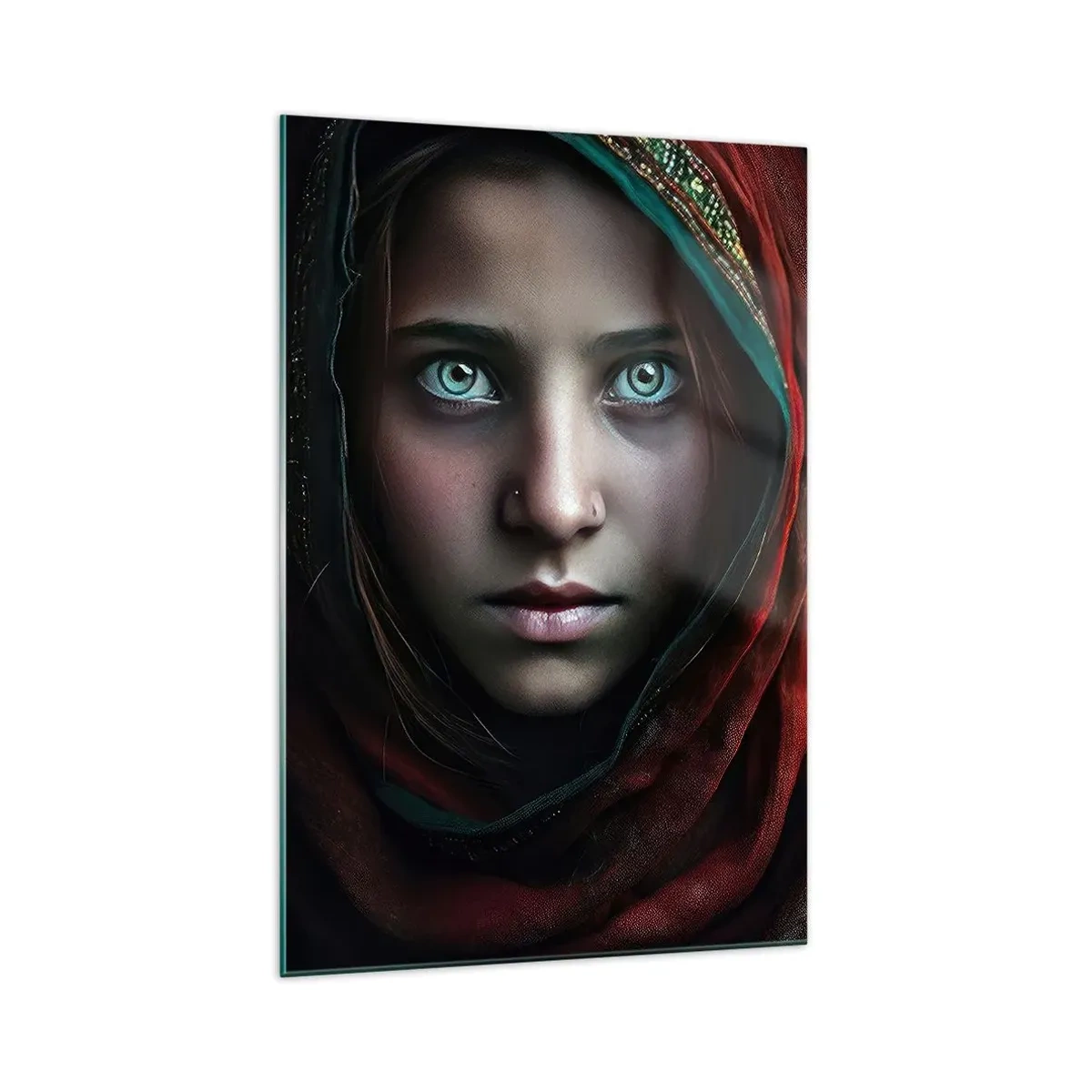 Tablou pe sticlă - Prințesa orientală - 70x100 cm