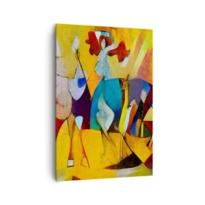 Tablou pe pânză - Soare - viață - bucurie - 70x100 cm