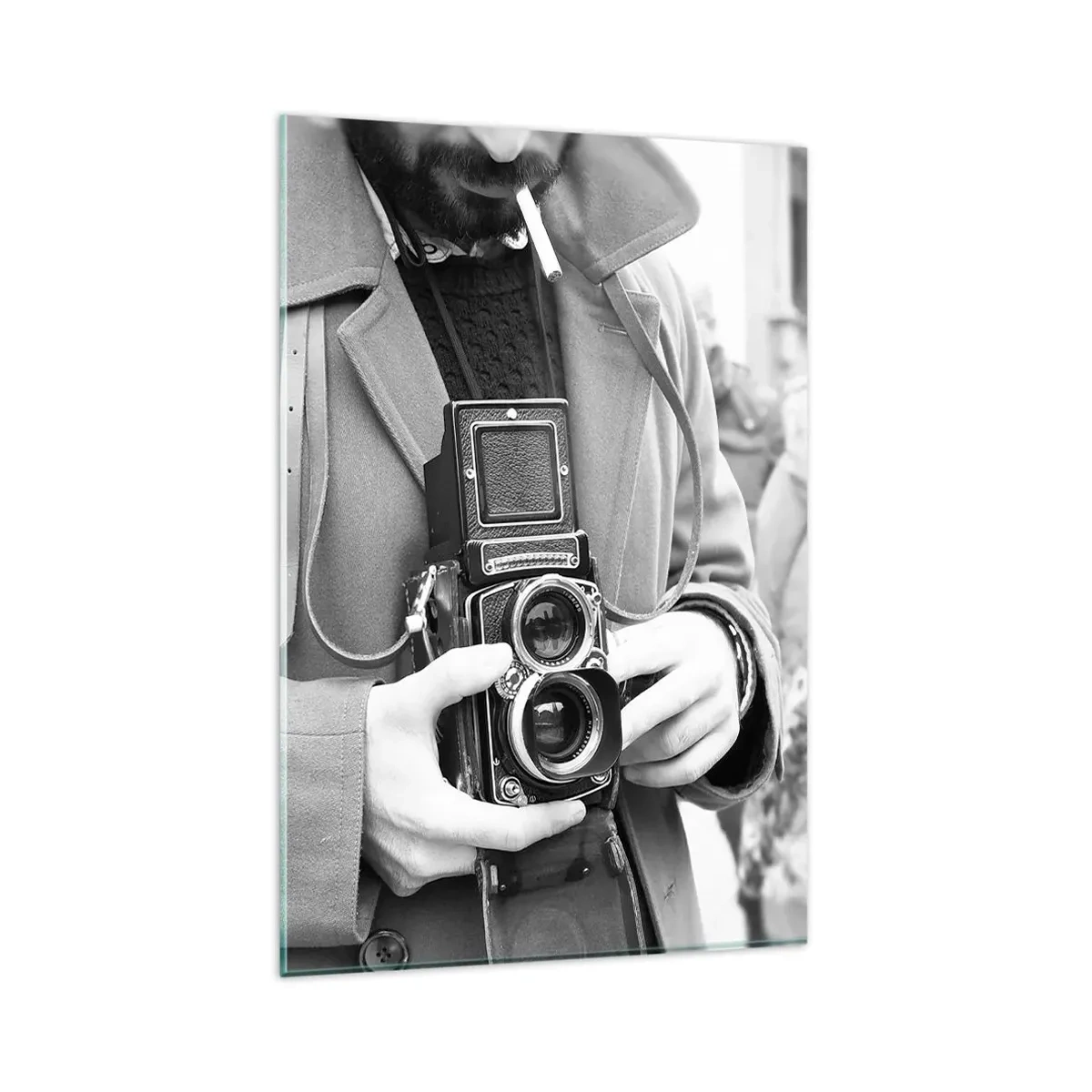 Tablou pe sticlă - În stilul retro - 80x120 cm