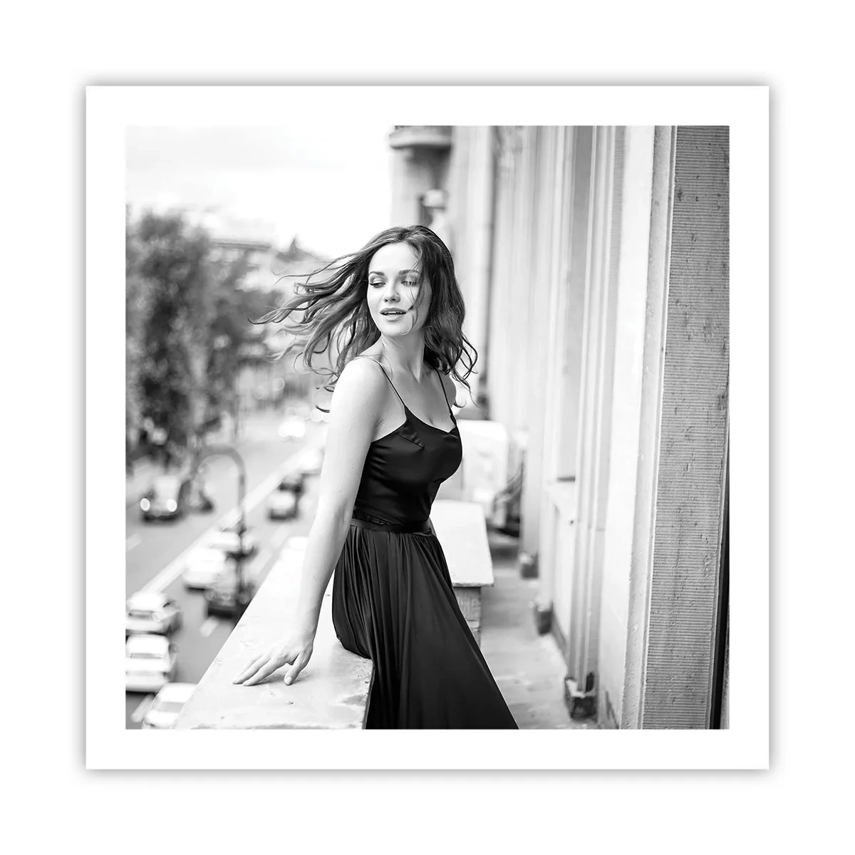 Poster - Cu siguranță e o fată pariziană - 60x60 cm