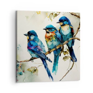 Tablou pe pânză - Se simte jignit? - 60x60 cm