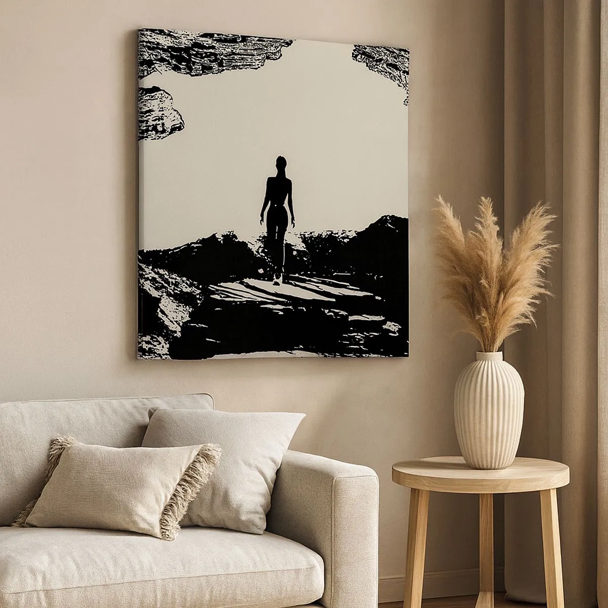 Tablou pe pânză - O nouă înfățișare - 30x30 cm