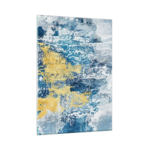 Tablou pe sticlă - Abstracție de vreme - 50x70 cm