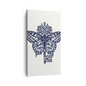 Tablou pe pânză - Toate secretele inimii - 45x80 cm