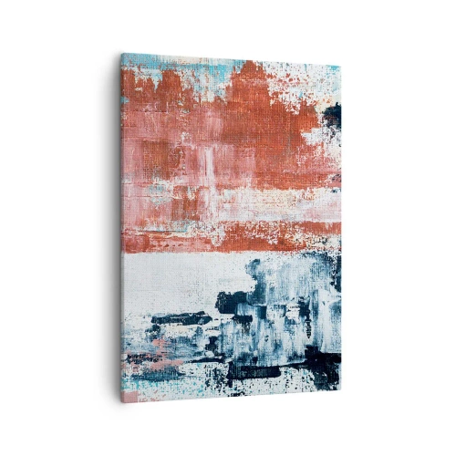Tablou pe pânză - Jumi-juma abstract - 50x70 cm