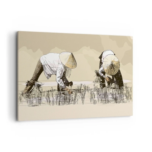 Tablou pe pânză - O recoltă reușită - 120x80 cm