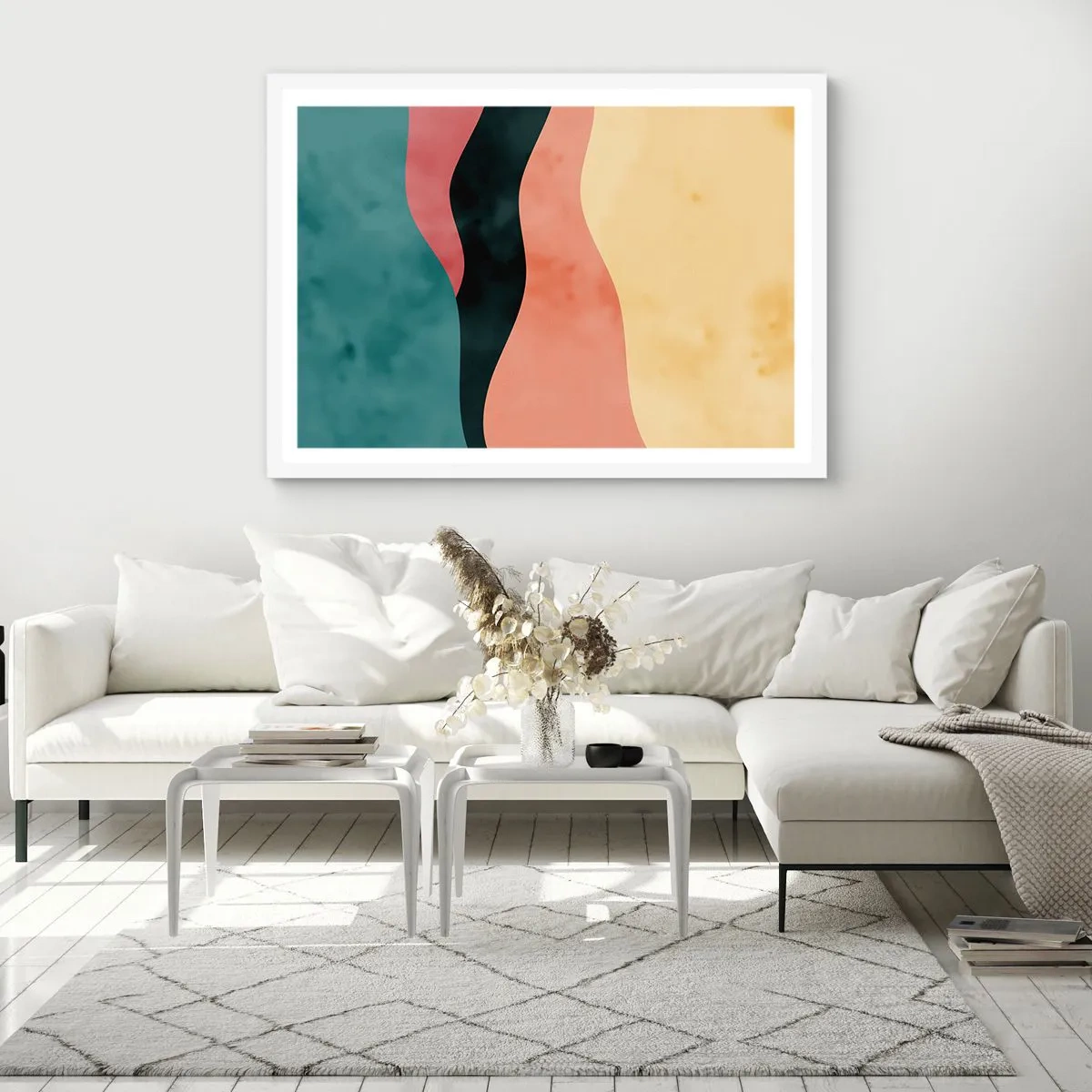 Poster în ramă albă - Neconformitate compatibilă - 50x40 cm