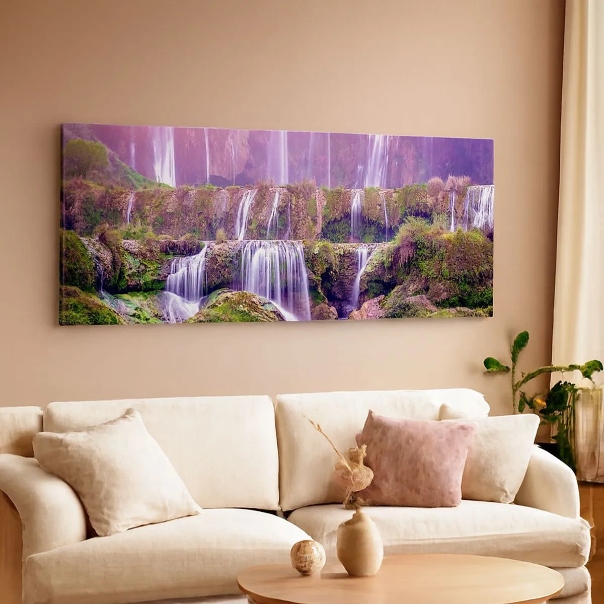 Tablou pe pânză - Scara către cer - 100x40 cm