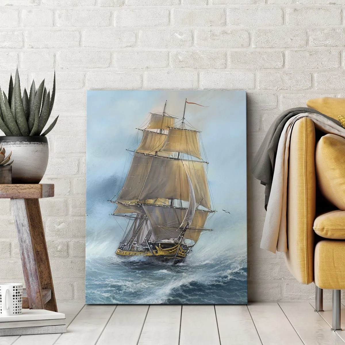 Tablou pe pânză - Rulează pe valuri - 70x100 cm