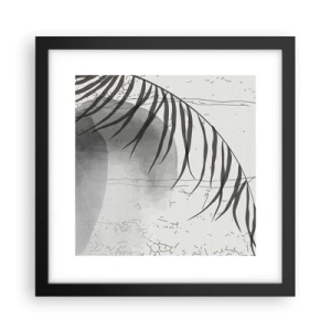 Poster în ramă neagră - Exotismul subtil al naturii - 30x30 cm