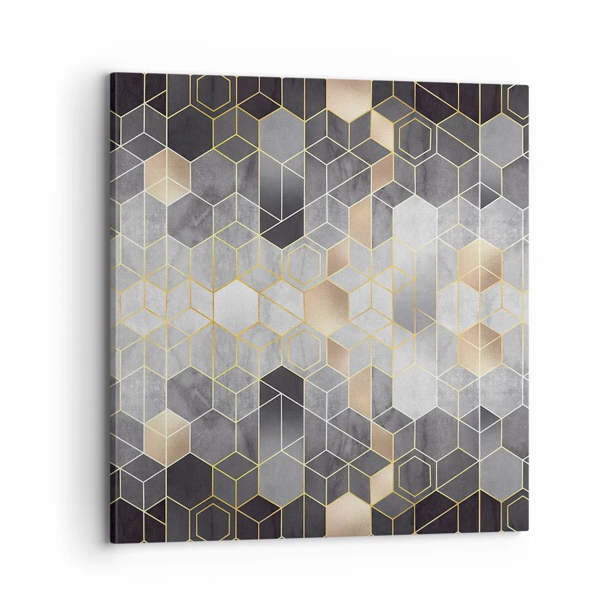 Tablou pe pânză - Compoziție diamantată - 70x70 cm