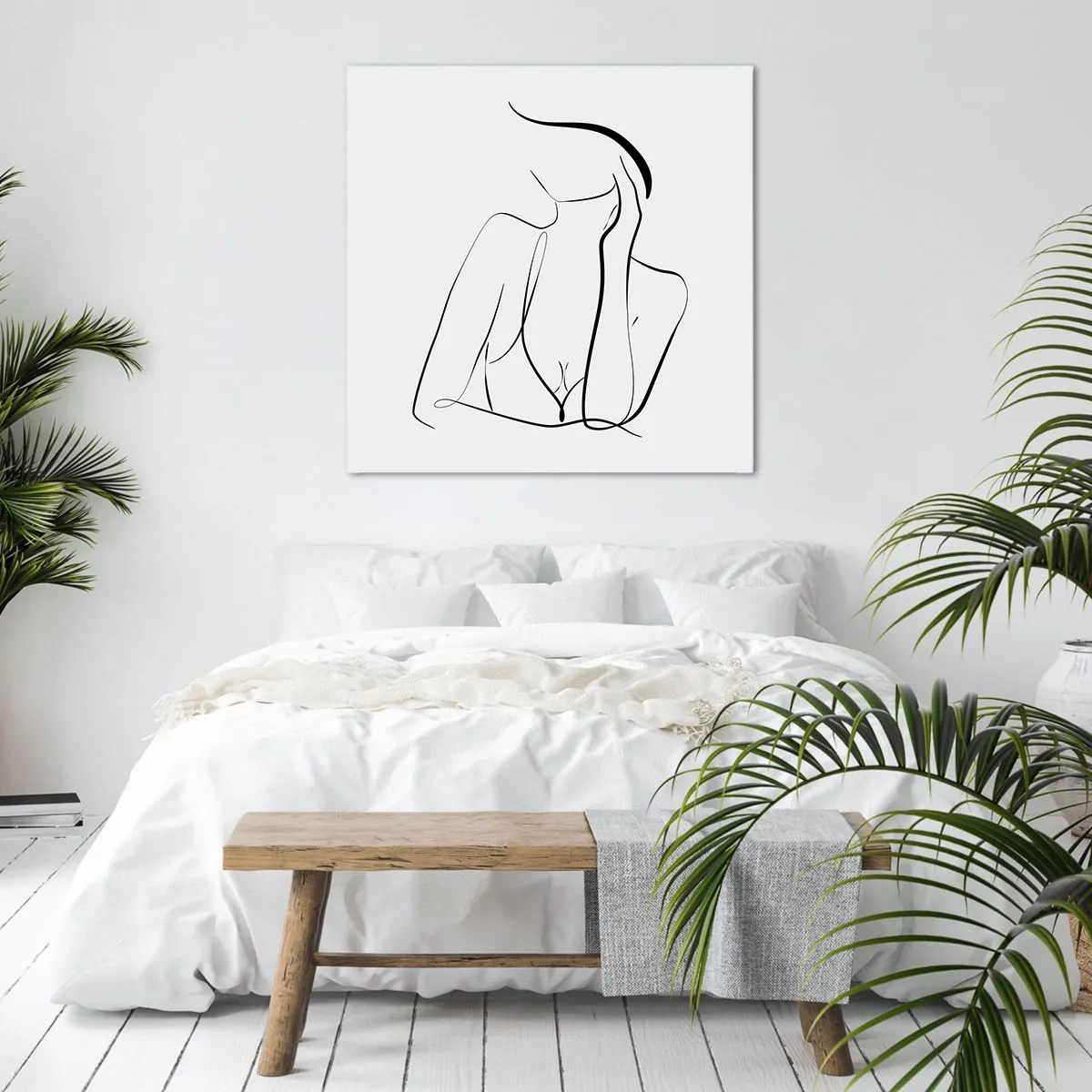 Tablou pe pânză - Pe valul unui vis - 40x40 cm