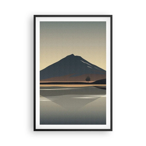 Poster în ramă neagră - În oglindă - 61x91 cm