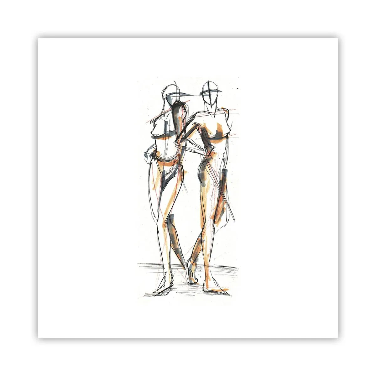 Poster - Un studiu de farmec - 40x40 cm