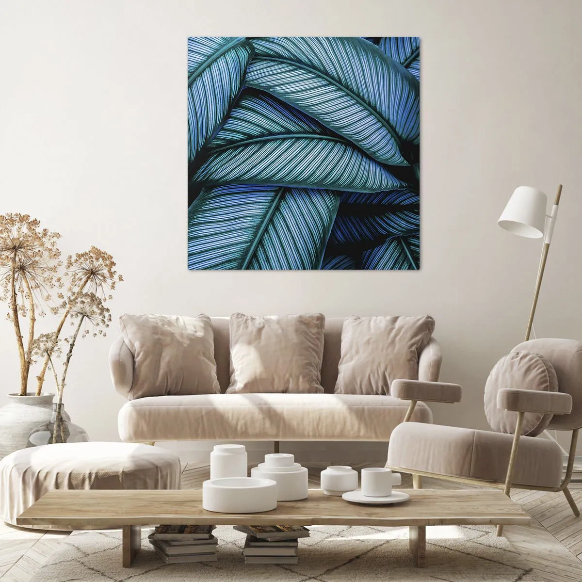 Tablou pe pânză - Linii de viață - 50x50 cm