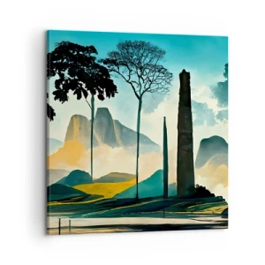 Tablou pe pânză - Din ce în ce mai sus - 60x60 cm